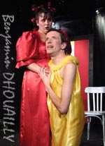 pièce de théâtre : Chez René, Caroline LANGER, numérique; Photo B.DHOUAILLY