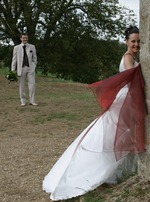 Céline et Eric; Photo B.DHOUAILLY